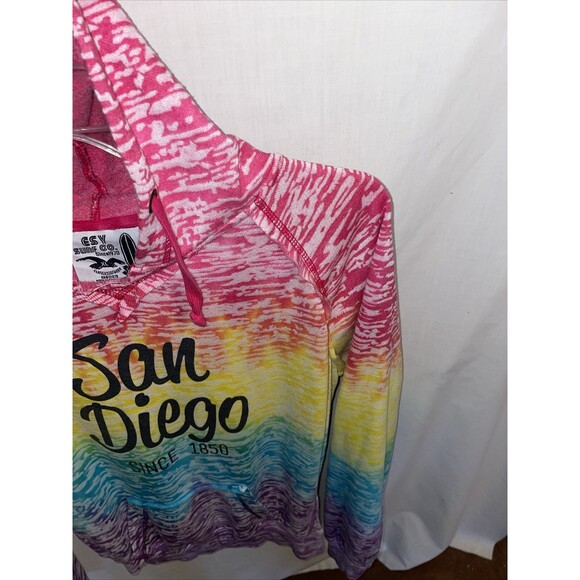 Esy Surf Co. Women’s Beach Hoodie Size XL Multicolor Pool Surfing Relax Comfort - Picture 4 of 12